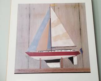 Sailboat decor