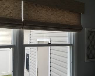 Replacement windows throughout home; blinds