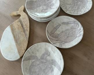 Nautical serving ware