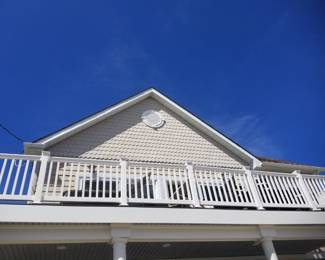 Vinyl railing; siding