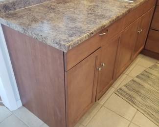 First floor kitchen cabinetry detail