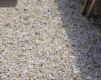 Gravel sold by the 5-gallon bucket
