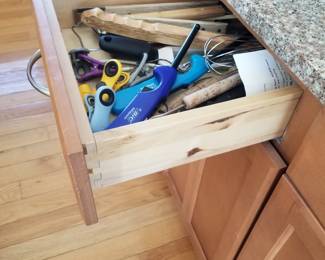 Kitchen cabinetry - wood construction