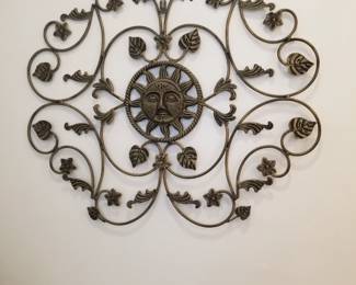 Metal wall art