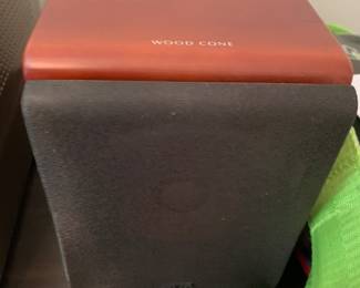 jVC Wood Cone speakers