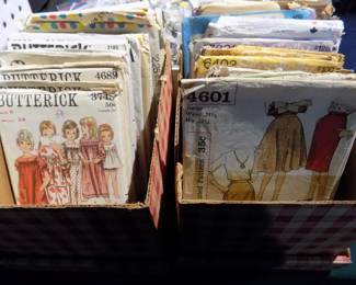 Vintage sewing patterns