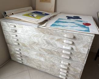Art Studio Cabinets ~ Print Storage