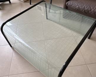 MCM Glass Coffee Table