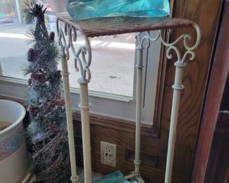Plant Stand Large Glass Pieces