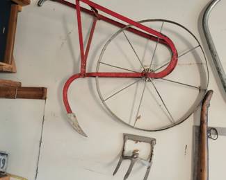 Antique Plow and Hames