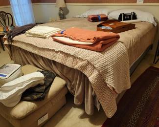 King Size Bed, Large Ottoman etc.