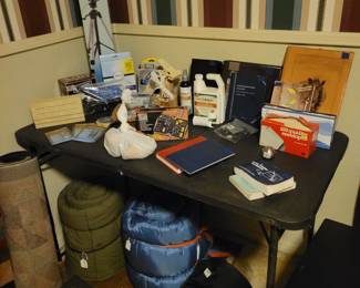 Office Supplies, Portable Heater, Sleeping Bags etc.