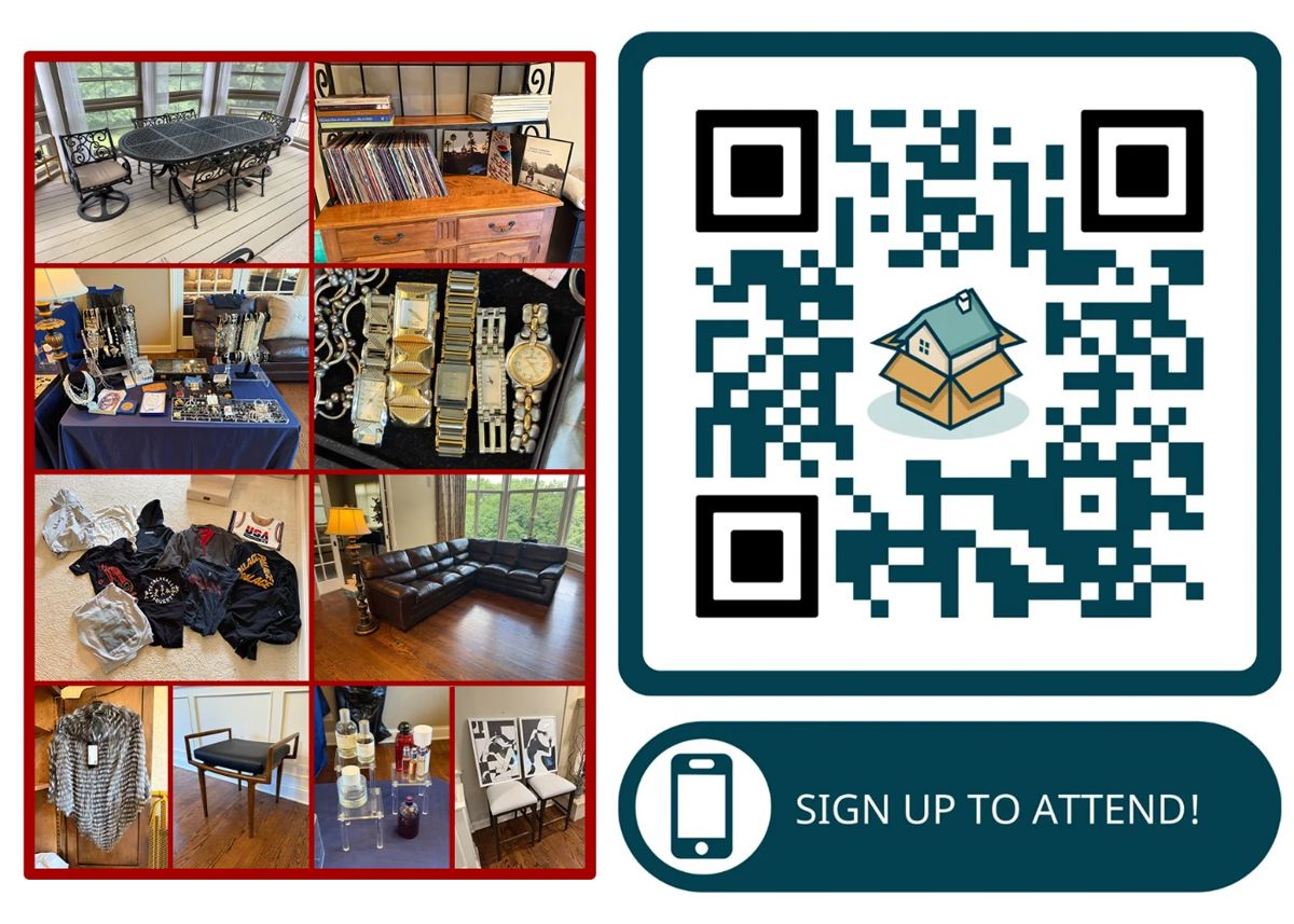 Scan this QR code with your phone camera or copy/paste the link below to sign up to attend this sale! *Must sign-up in order to be granted entry to the community of Wynstone.*   https://www.signupgenius.com/go/10C0549ACAC2DA4F5C16-57211088-wynstone?useFullSite=true#/