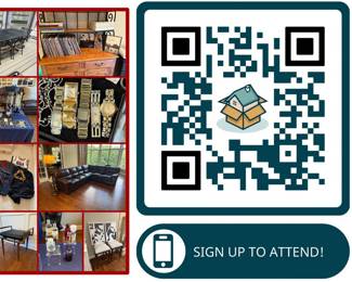 Scan this QR code with your phone camera or copy/paste the link below to sign up to attend this sale! *Must sign-up in order to be granted entry to the community of Wynstone.*   https://www.signupgenius.com/go/10C0549ACAC2DA4F5C16-57211088-wynstone?useFullSite=true#/