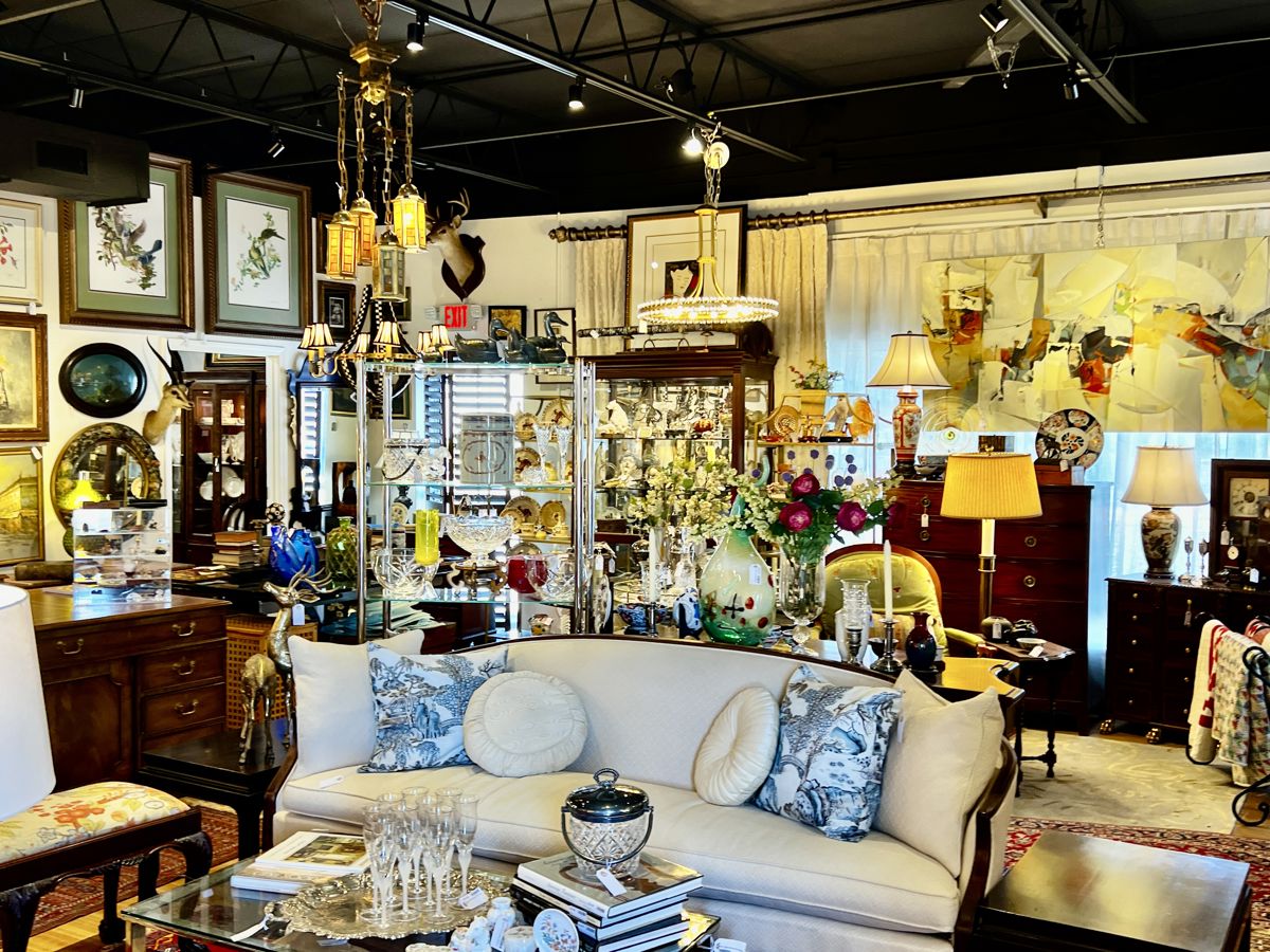 A warehouse full of amazing estate treasures.