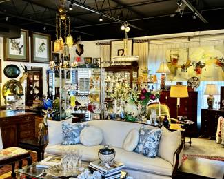A warehouse full of amazing estate treasures.
