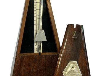 A Vintage French MAELZEL PAQUET Metronome