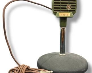 A Vintage SHURE Microphone Model 510-S