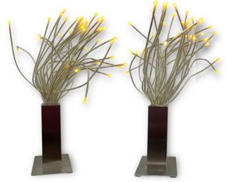Pair IKEA Medusa Lamps, POST MODERN