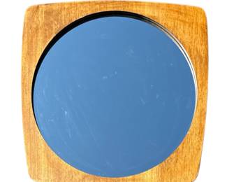 A Mid Century Teak Wall Mirror