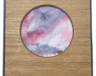 A Mid Century FRAN LARSEN Watercolor