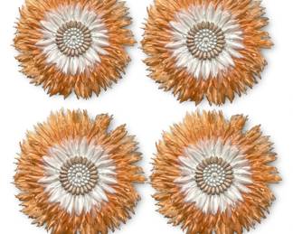 Collection JUJU HATS Feather & Shell Wall Hangings