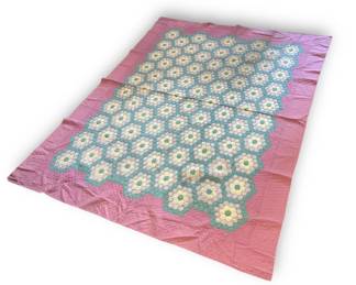A Vintage Flower Garden Quilt, 1932