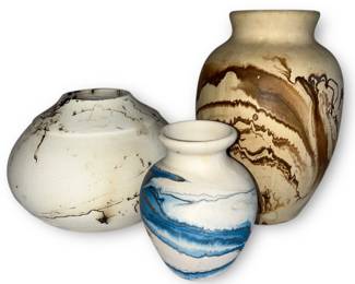 Collection Native American Pottery Vases, NEMADJI