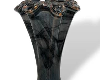 A Large MURANO Art Glass Handkerchief Vase