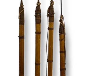 Set of 4 Decorative Whaling Harpoons