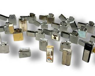 Vintage Collection of Lighters All Circa. Mid 20th Century
