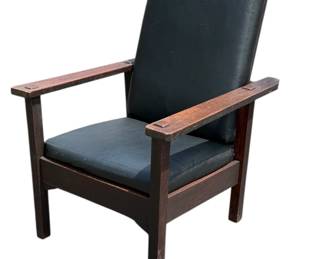 Mission Oak Arts & Crafts Morris Chair