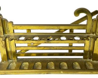 Vintage Brass Tobacco Pipe Holder
