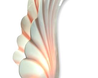 Modernist ROGIER Style Acrylic Shell Lamp