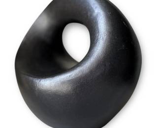 An Abstract Biomorphic Terracotta Sculpture