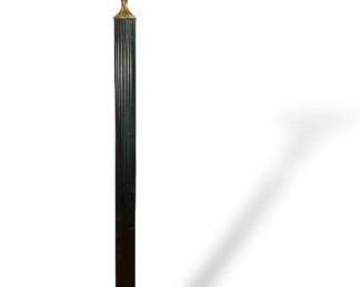 An Art Deco Copper Torchiere Floor Lamp
