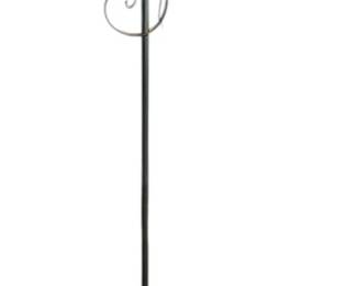 An Early American Wrought Iron Floor Lamp