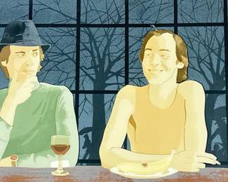 Contemporary Lithograph Signed JOHN BERENS