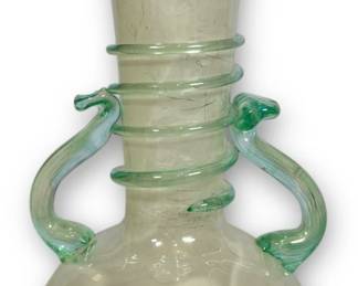 A MURANO Scavo Corroso Italian Vase