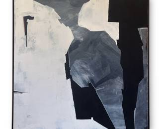 K. F. PRYOR Abstract Oil on Canvas