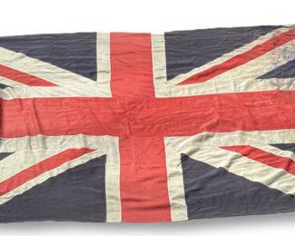 A Very Large Old British Union Jack Flag