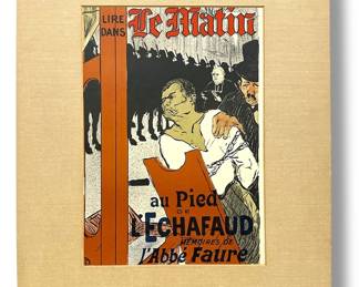 HENRI DE TOULOUSE-LAUTREC Poster, "At The Foot Of The Scaffold"