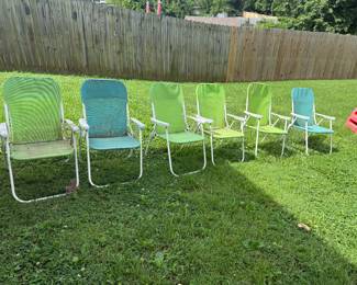 Great chairs for an outdoor BBQ