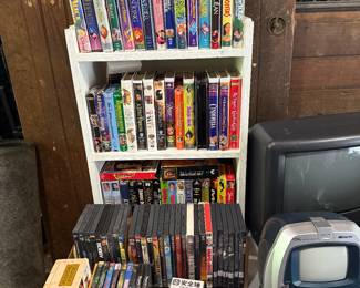 DVDs
VHS - Disney