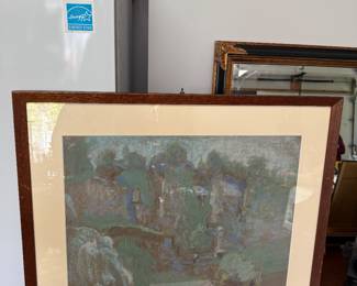 Cazenovia artist Dwight Williams pastel