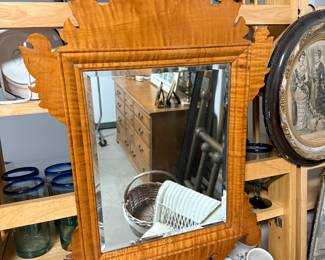 Tiger Maple mirror