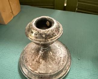 Sterling candlestick