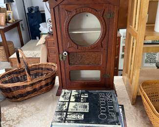 Local books-Syracuse
Clock case turned shelf unit