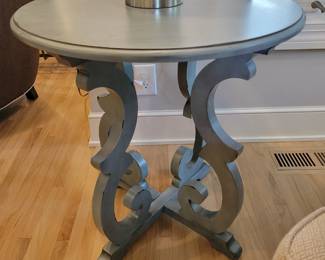 Round Side Table by Broyhill.