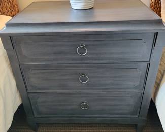 A Three Drawer Night Stand / Dresser by Hooker Furniture.